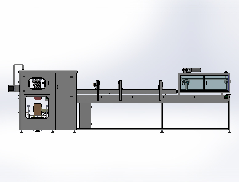 Drop type packing machine