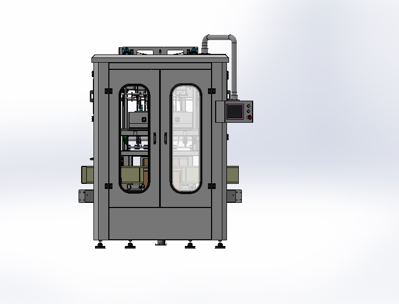 Drop type packing machine